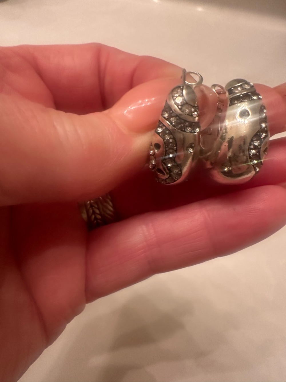 Brighton Silver Hoop Earrings